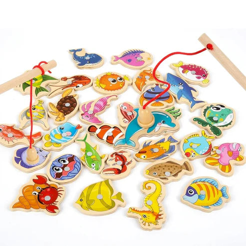 Montessori Fishing Game